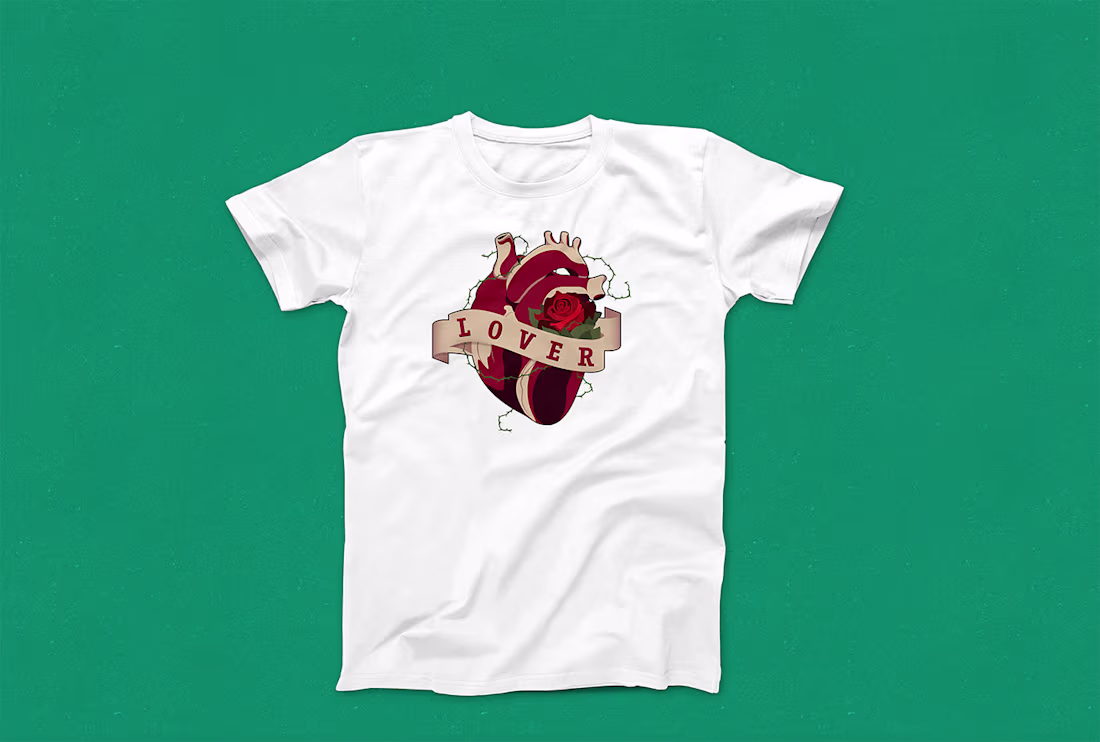Cover image for Lover T-Shirt - Illustration