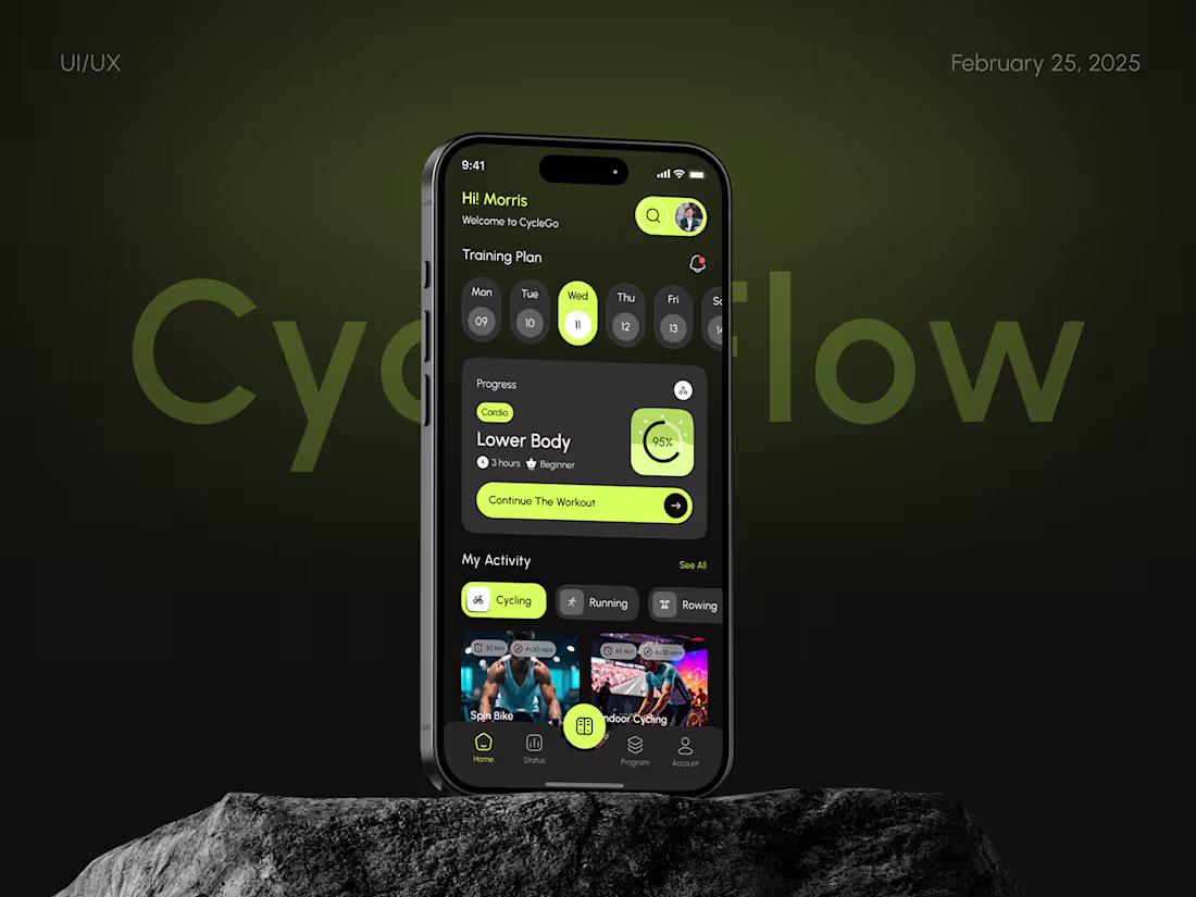 Cover image for Fitness Mobile App Design