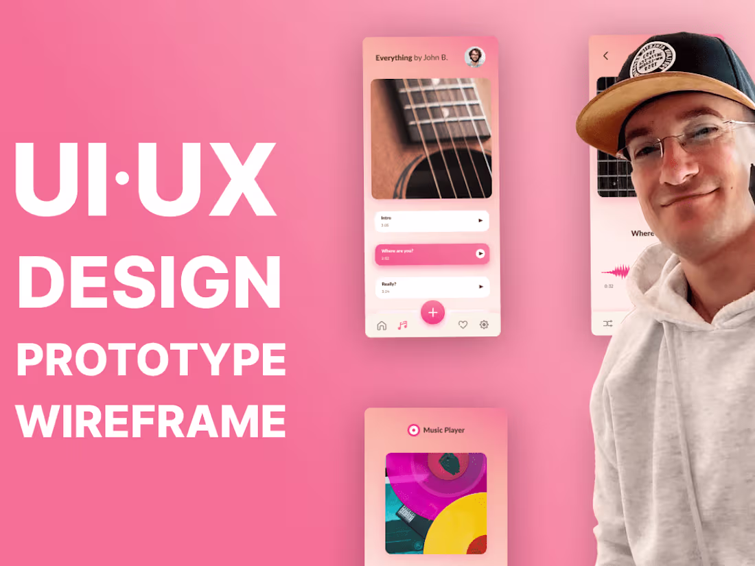Cover image for UI UX design for mobile, web and browser extensions