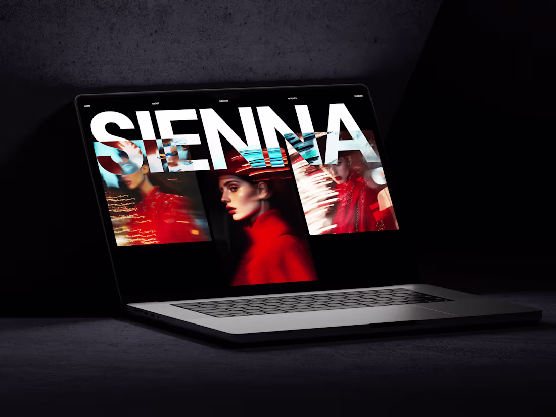 Cover image for Siennaa — A Sleek Portfolio for Photographer