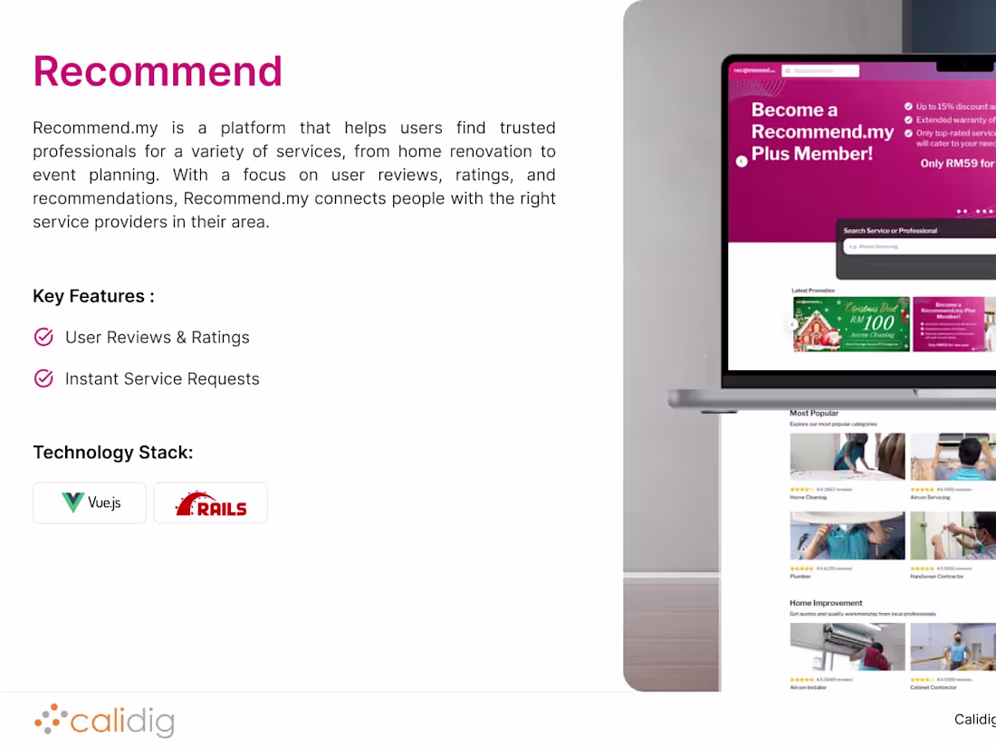 Cover image for Recommend.my: Connect with Top Professionals