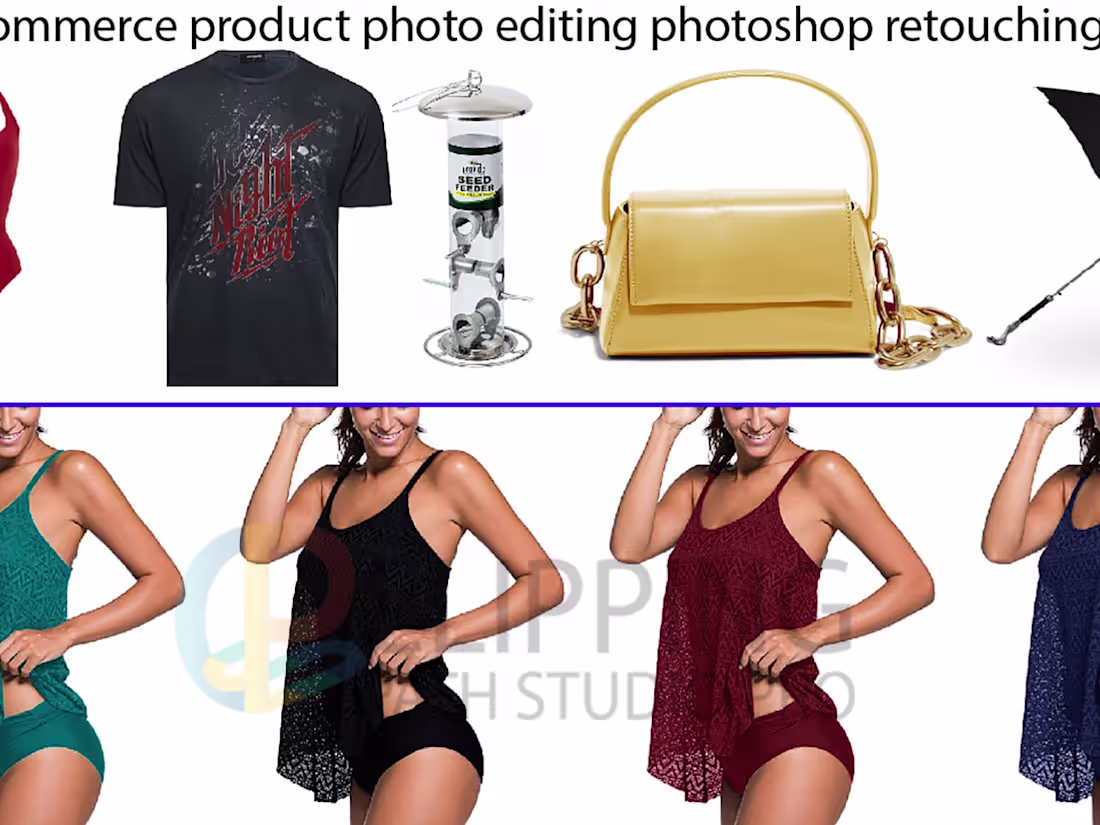 Cover image for E-commerce product photo editing