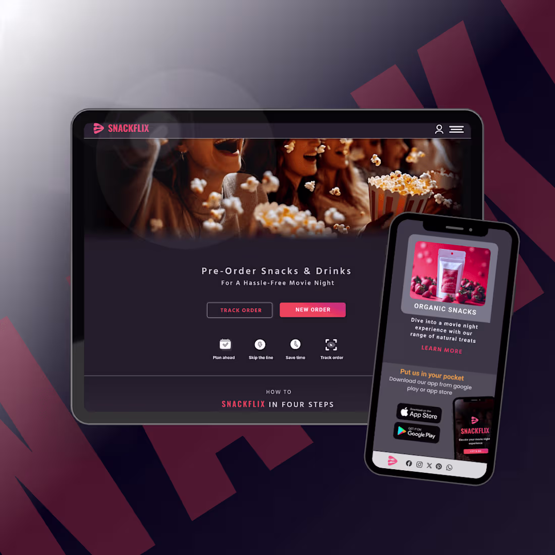 Cover image for SNACKFLIX