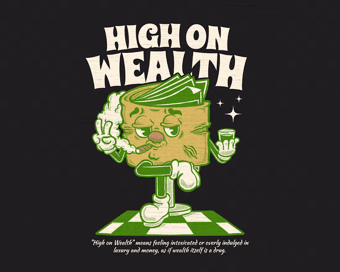 Cover image for HIGH ON WEALTH