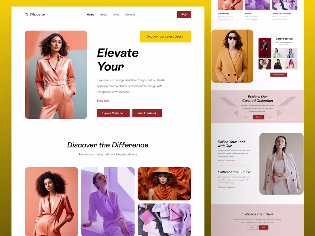 Cover image for Responsive & Professional Websites Effective Landing Page Design