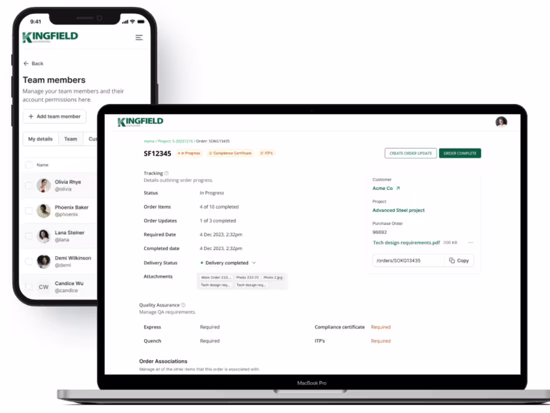 Cover image for Manufacturing Operations Web App