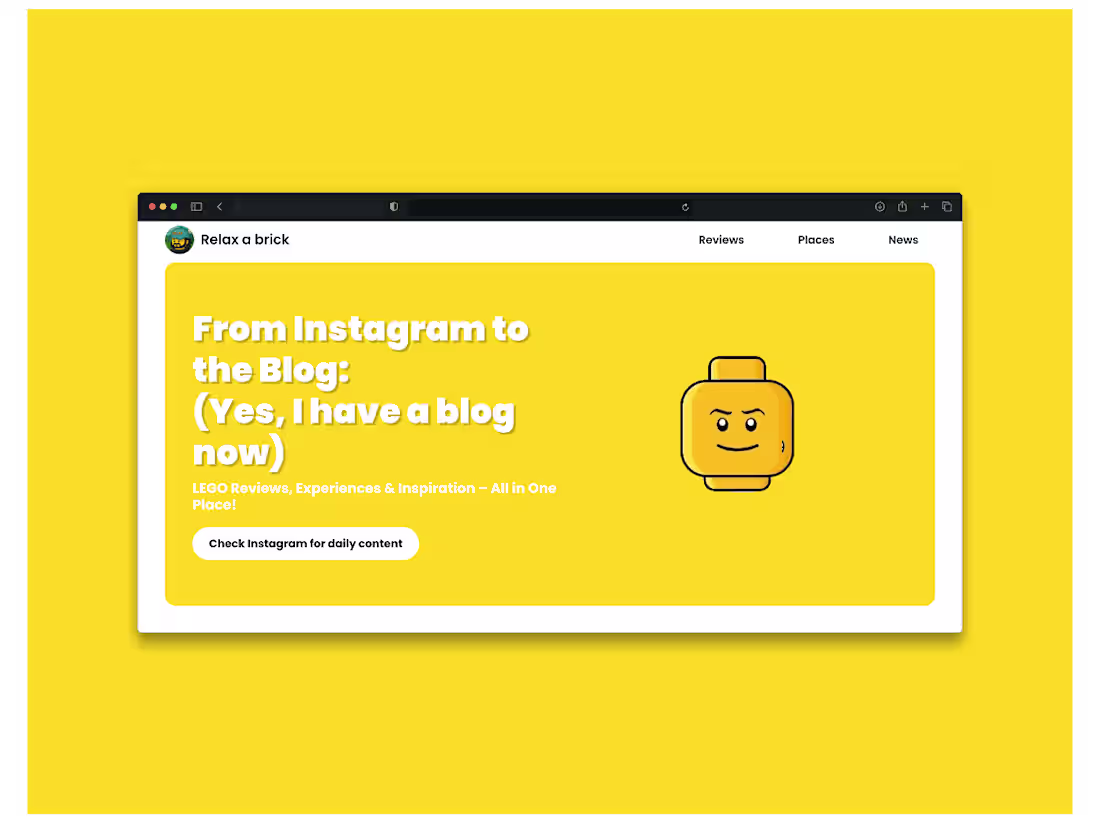 Cover image for Relax a brick