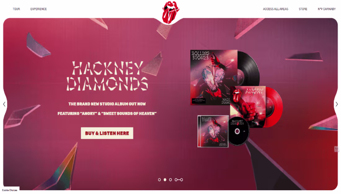 Cover image for Website Redesign and Development for Rolling Stone Magazine