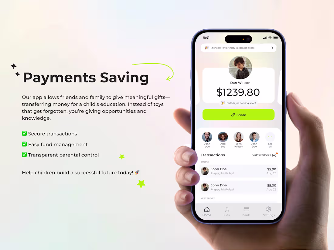 Cover image for Contribute to 529 saving account for you kids