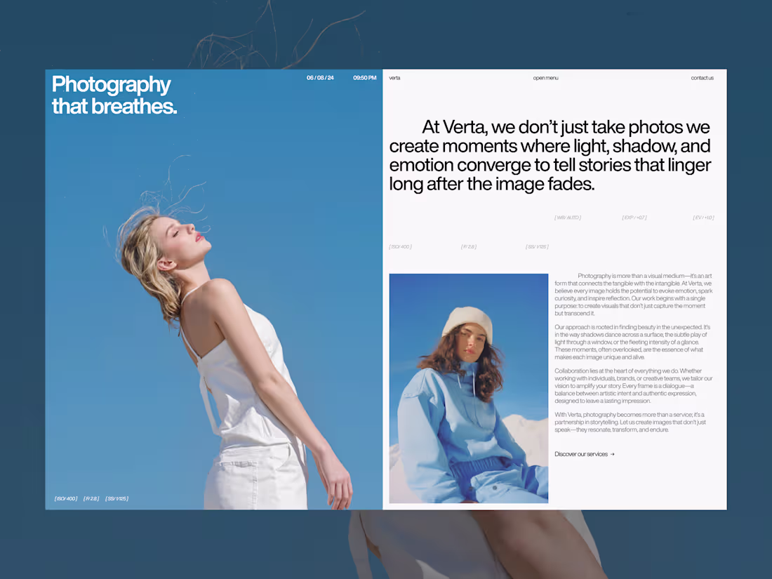 Cover image for Custom high quality Framer landing page.