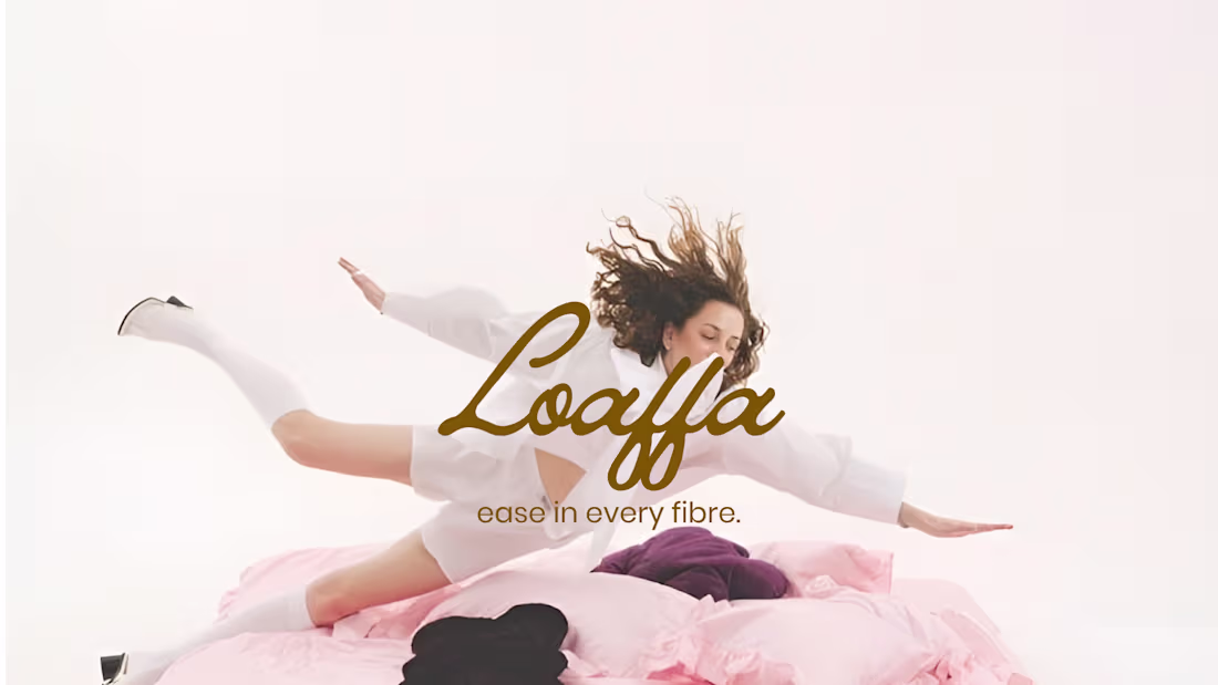Cover image for Loaffa sleepwear & bedding identity