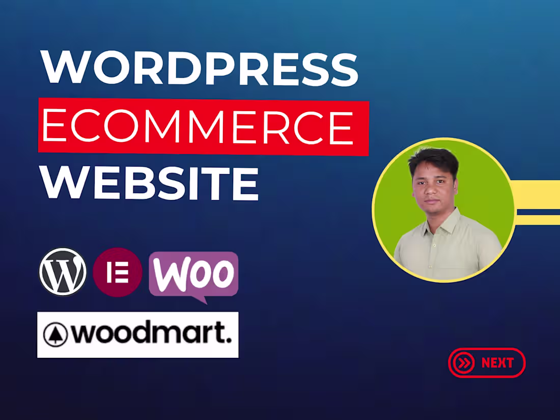 Cover image for I will customize ecommerce website using Woodmart theme