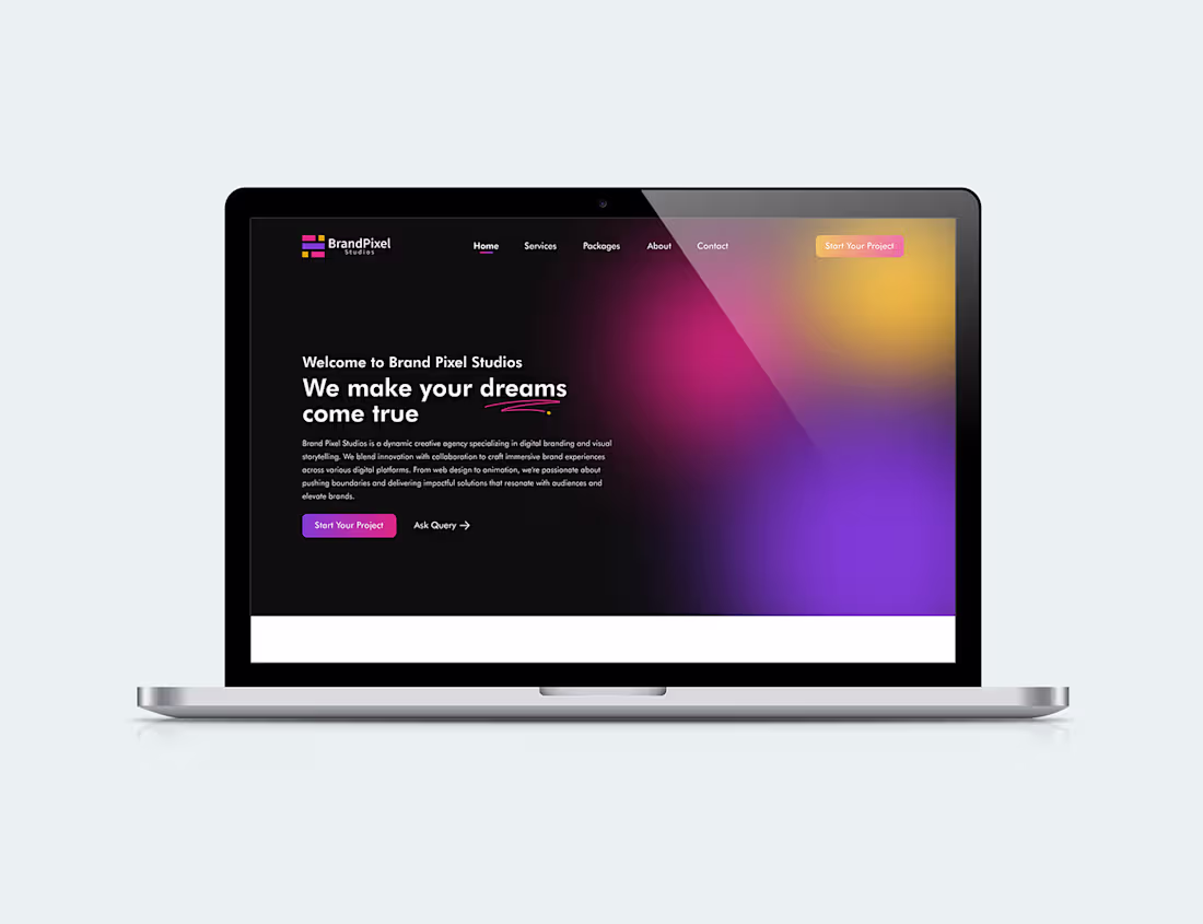 Cover image for Creative Agency Web Design