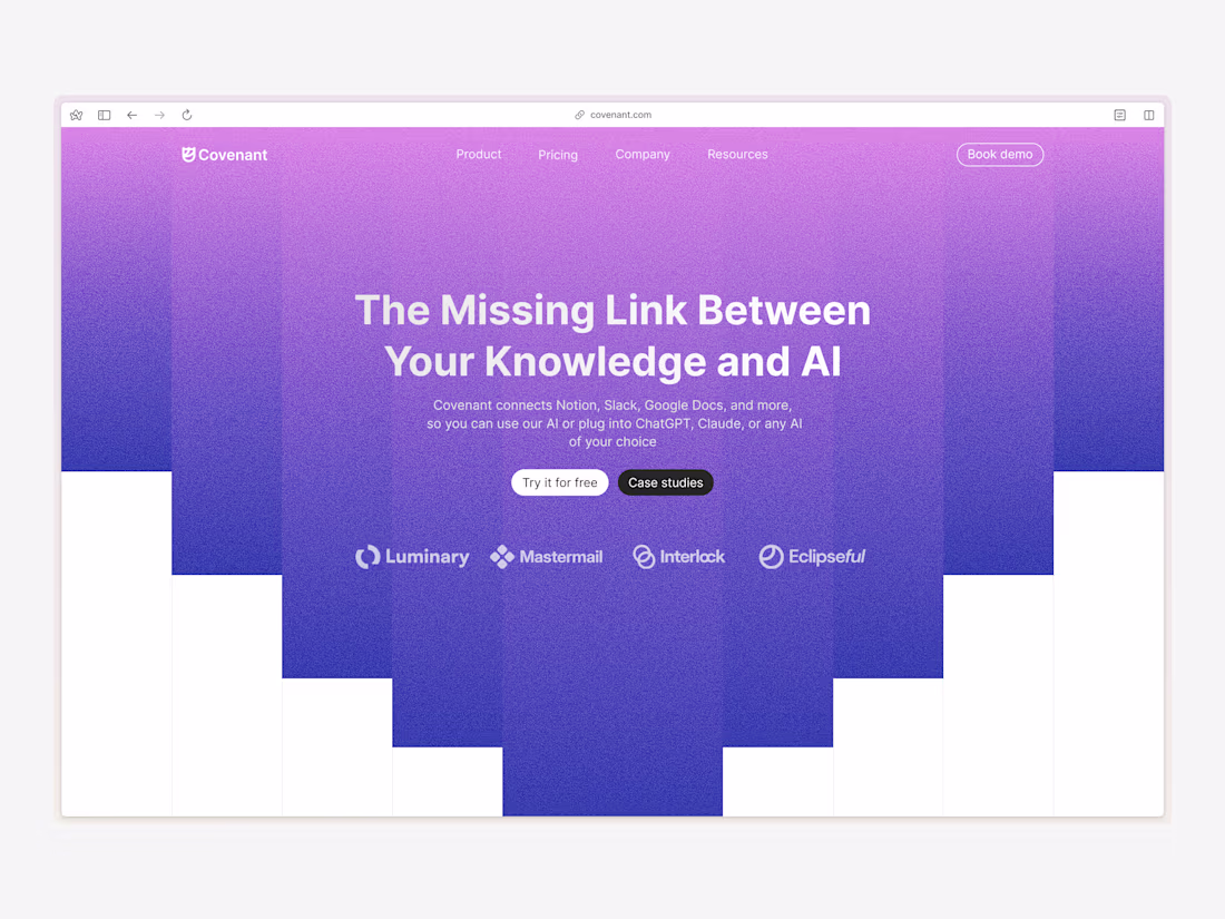 Cover image for Covenant - Framer Website