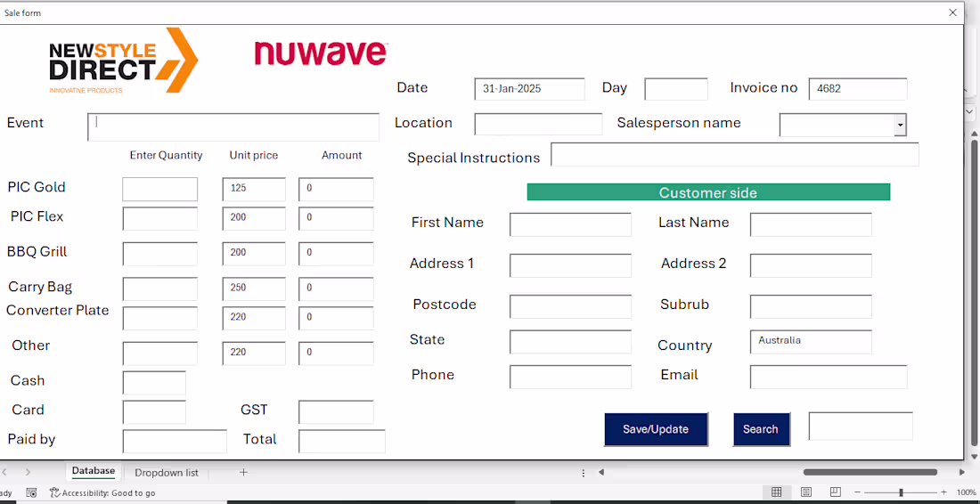Cover image for Excel Userform application - YouTube