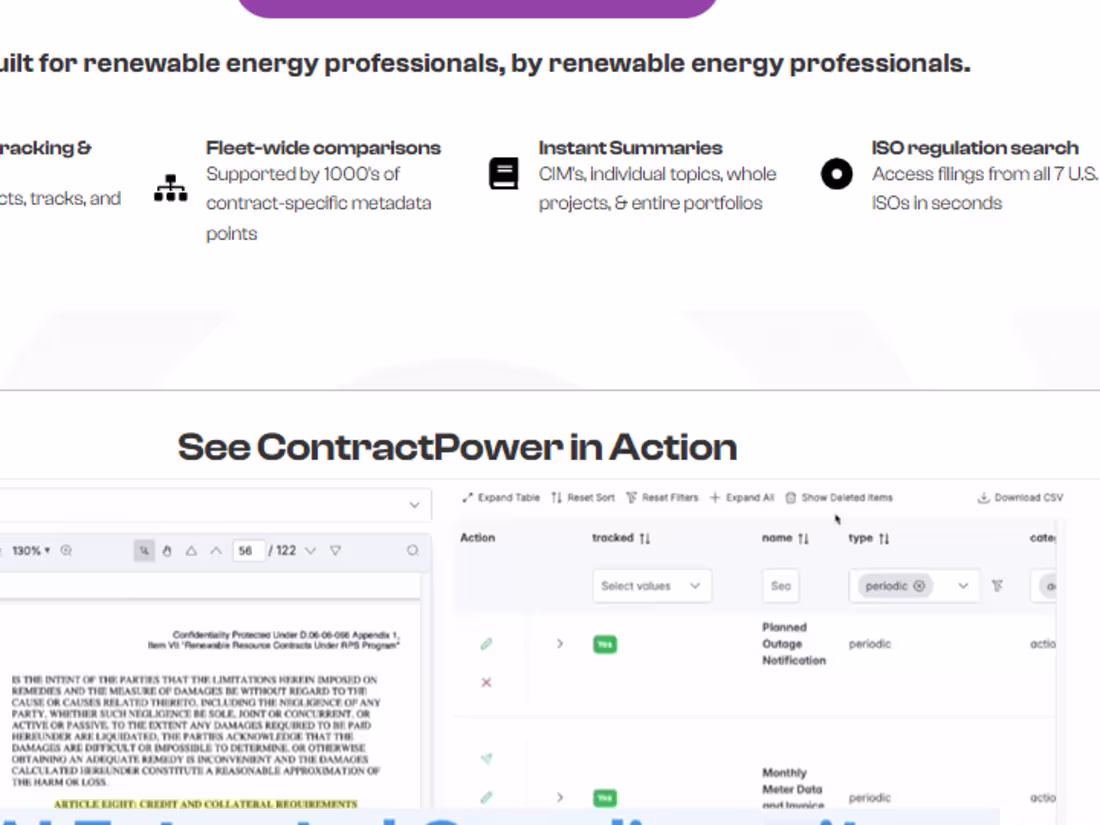 Cover image for ContractPower - Master your renewable energy contracts and regu…