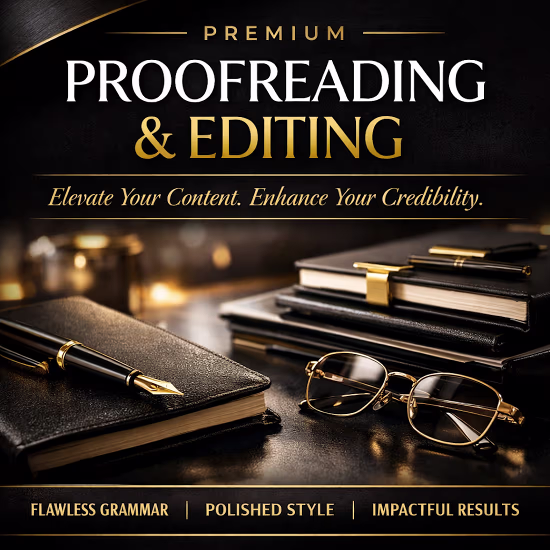 Cover image for Professional Proofreading & Error-Free Editing
