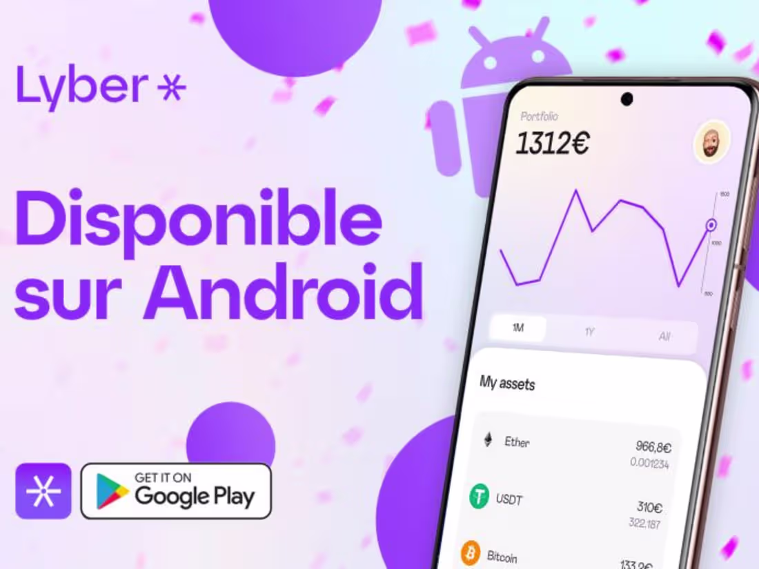Cover image for Lyber FinTech iOS App