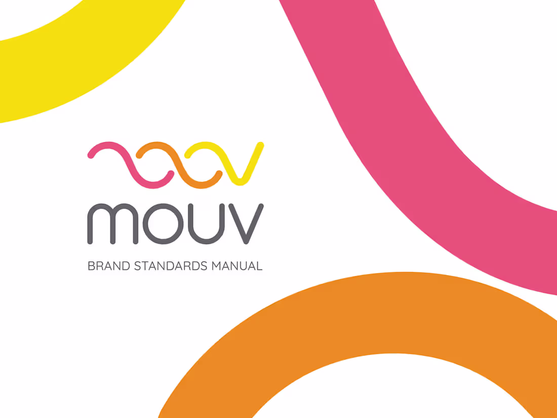 Cover image for Mouv Brand Standards Manual