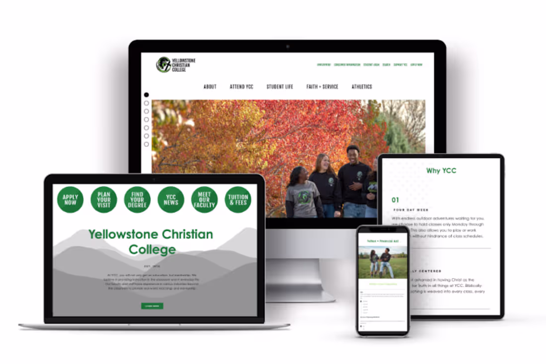 Cover image for Yellowstone Christian College