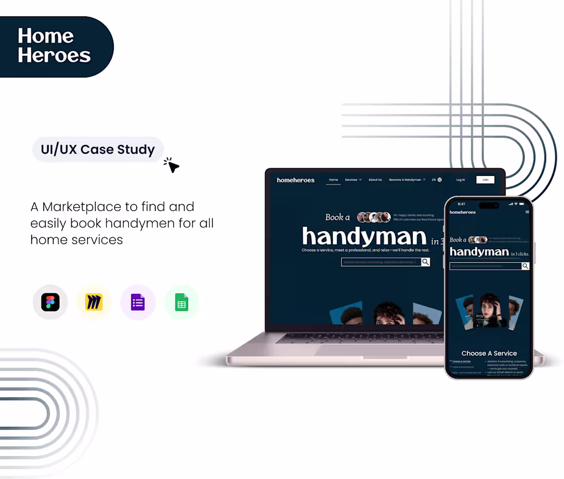 Cover image for Homeheroes - A marketplace to find home professionals