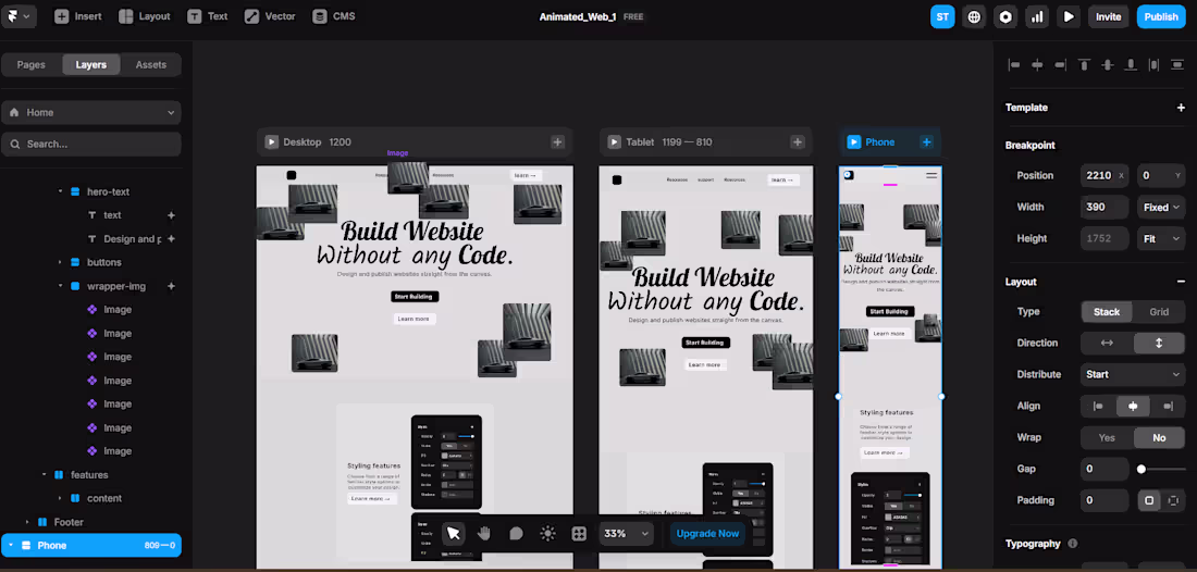 Cover image for Dropped a @Framer site today 🎉✨ What went down: Mouse-chasi...