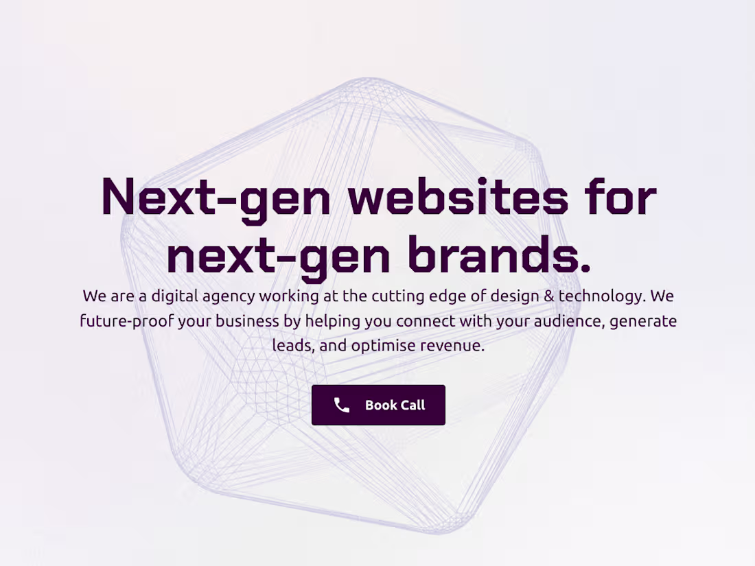 Cover image for Next gen websites for next gen businesses.