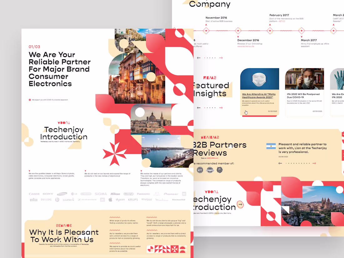 Cover image for Website for Techenjoy
Tehcenjoy is a