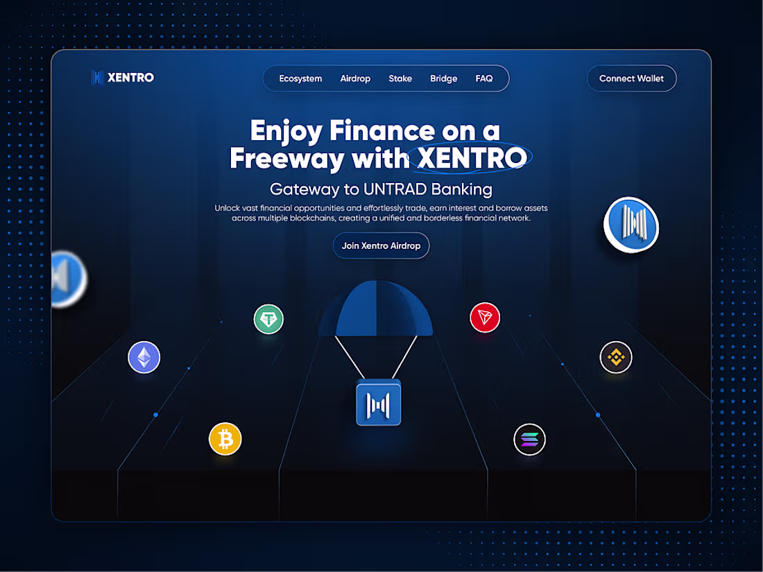 Cover image for Crypto Airdrop Website on framer