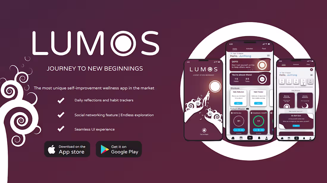 Cover image for Lumos App Design
