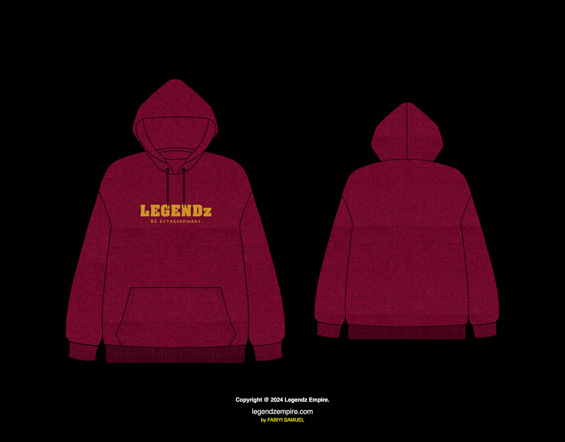 Cover image for Legendz Hoodie Design Reference Tech Pack