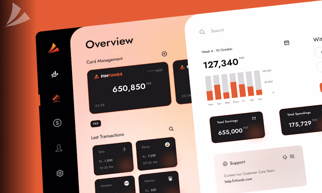 Cover image for FinFunds- Fintech Dashboard 💸