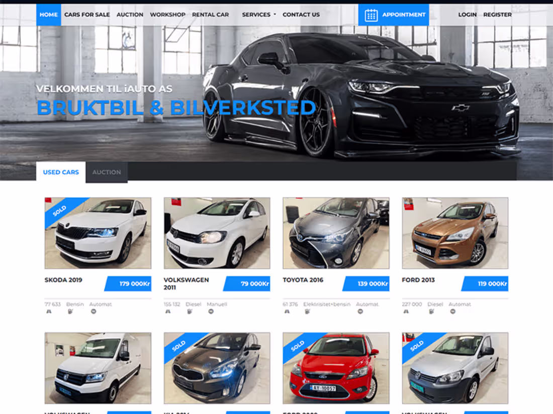 Cover image for iAuto - Laravel VueJS Cars selling Website