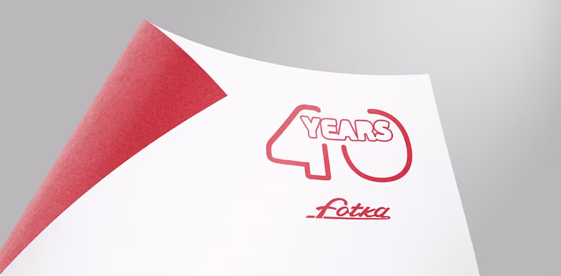Cover image for Fotka | 40 Years Logo