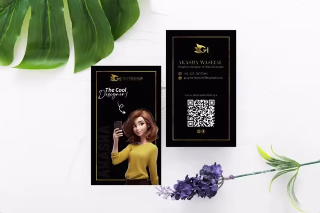 Cover image for Modern Black & Gold Business