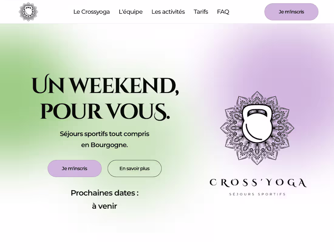 Cover image for Framer Weekend Retreat Landing Page