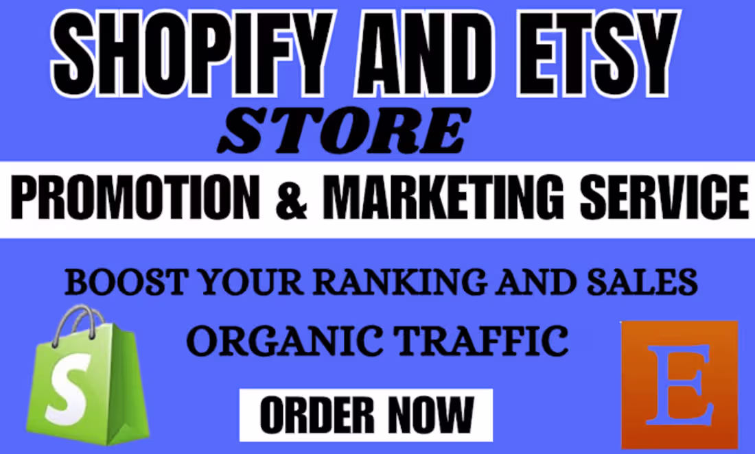 Cover image for I will boost shopify sales shopify dropshipping marketing faceb…