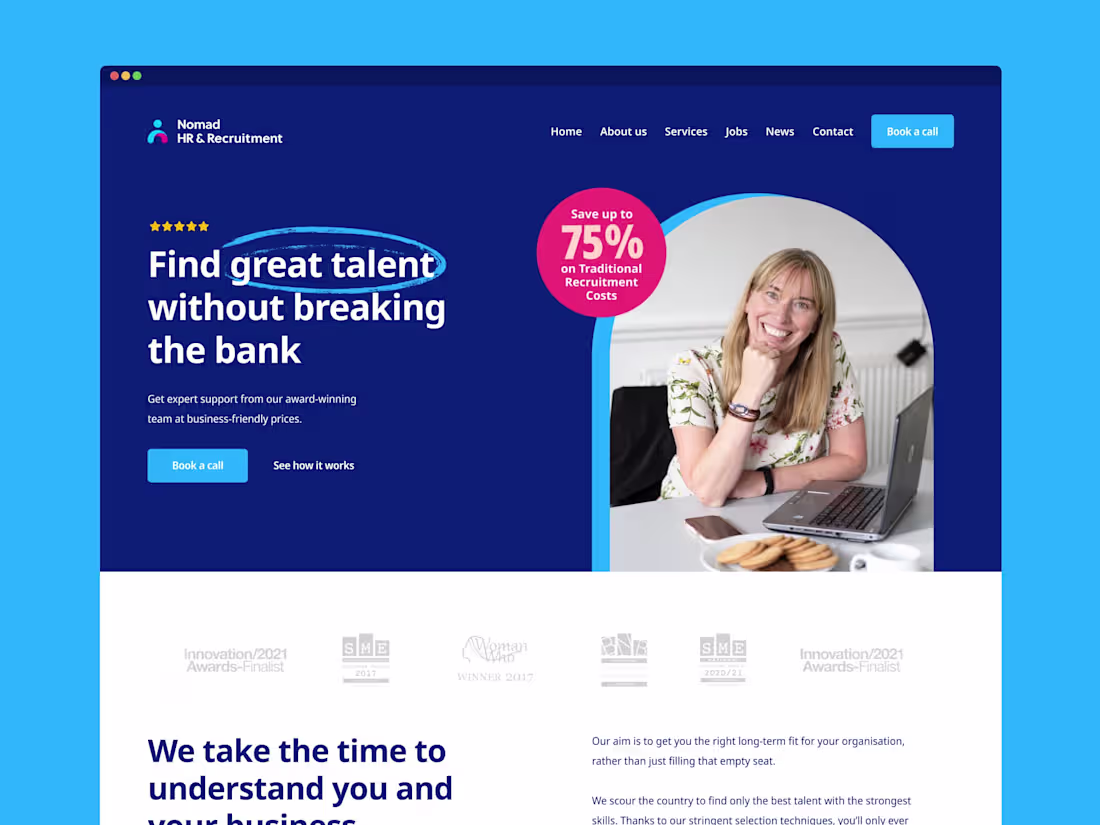 Cover image for Recruitment Agency Website Design