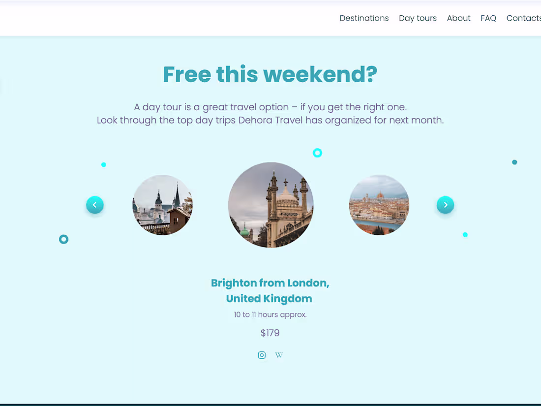 Cover image for Travel Website Development