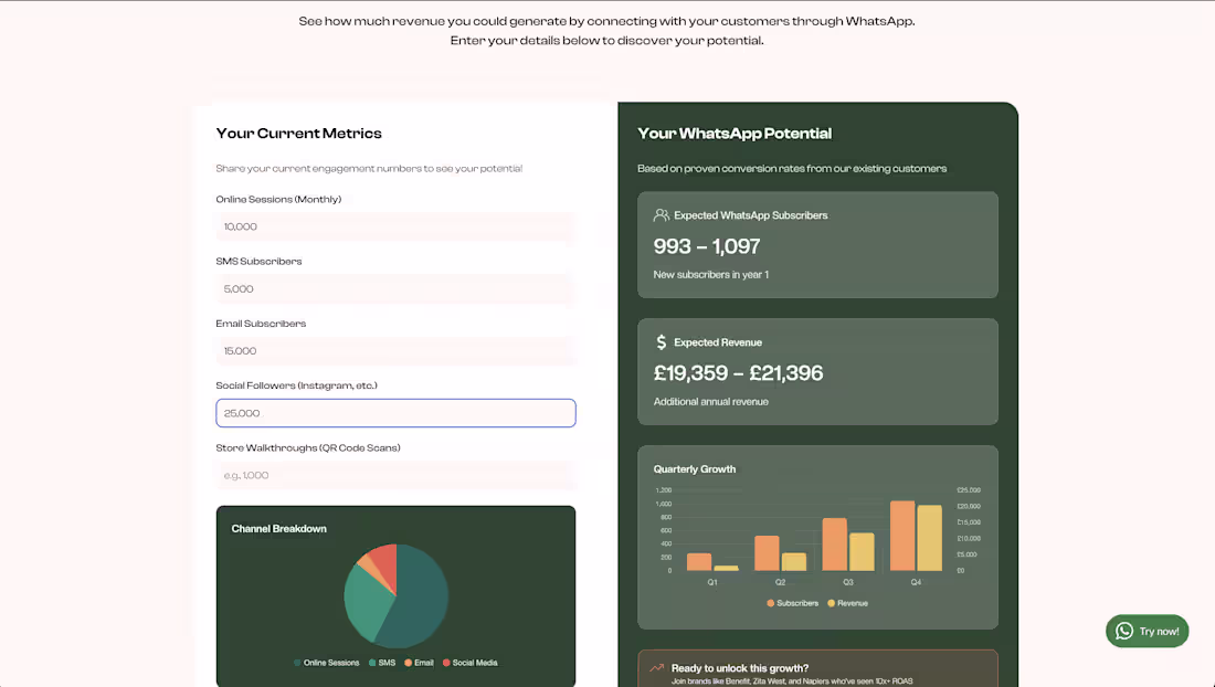 Cover image for Merx Webflow Calulcator