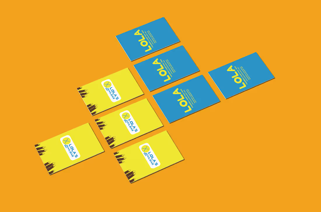 Cover image for Lola's Nail Bar Business Card