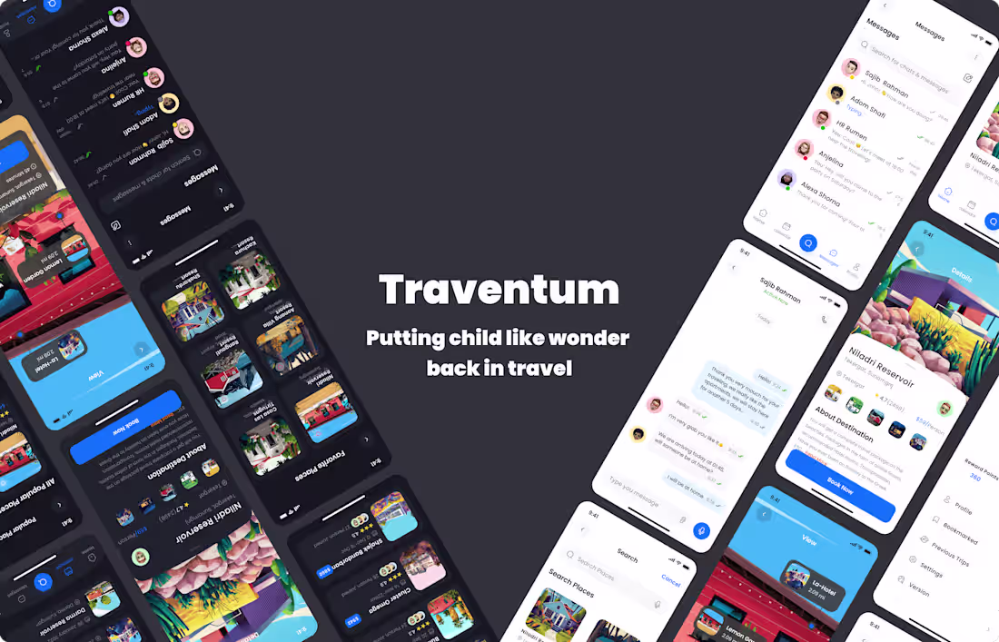 Cover image for Traventum - Imagination is only half the journey