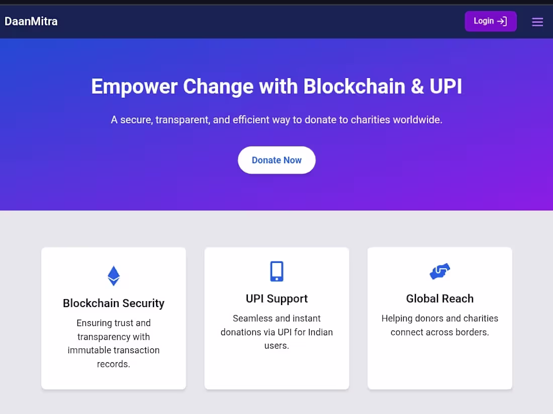 Cover image for DaanMitra 