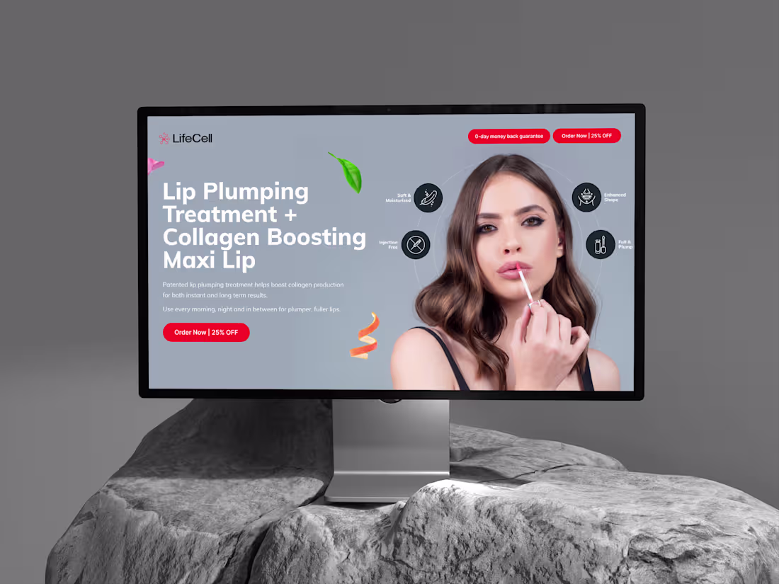 Cover image for Lips Plumping Skin Treatment -