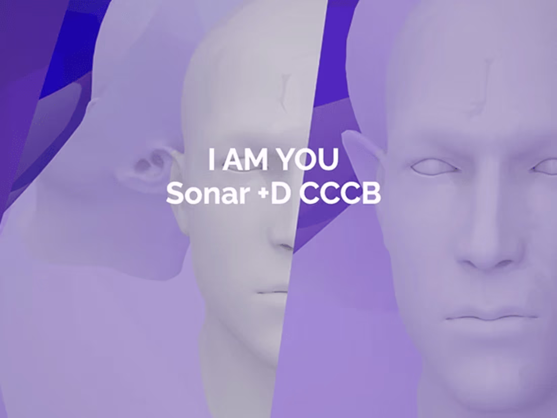 Cover image for I AM YOU - SONAR +D CCCB 2021