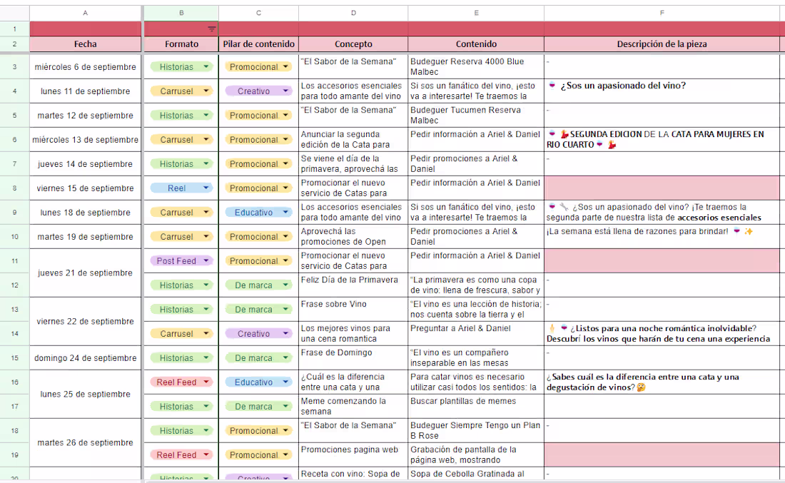 Cover image for Content Strategy & Monthly Plan