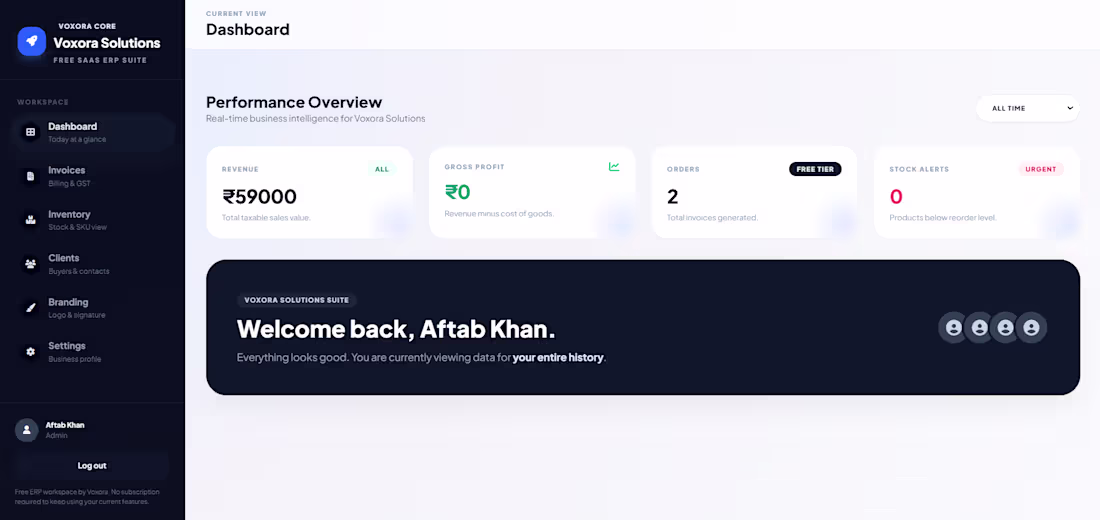 Cover image for Full-Stack SaaS & ERP Development