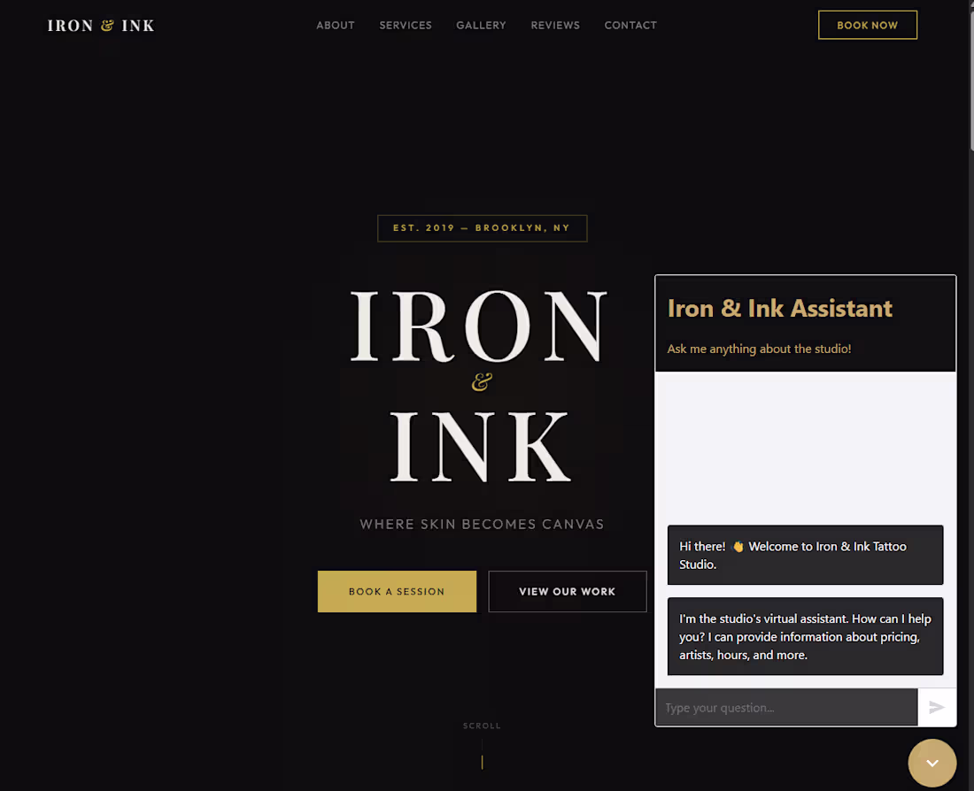 Cover image for RAG-powered AI chatbot built for