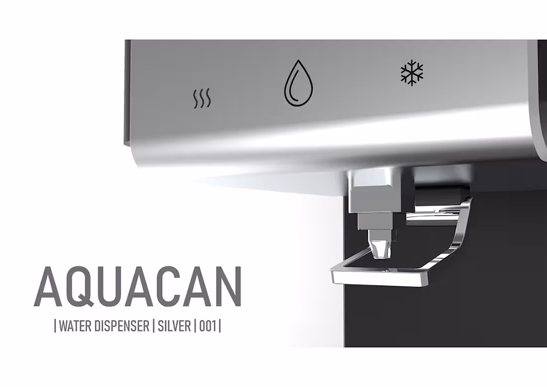 Cover image for |AQUACAN| WATER DISPENSER on Behance