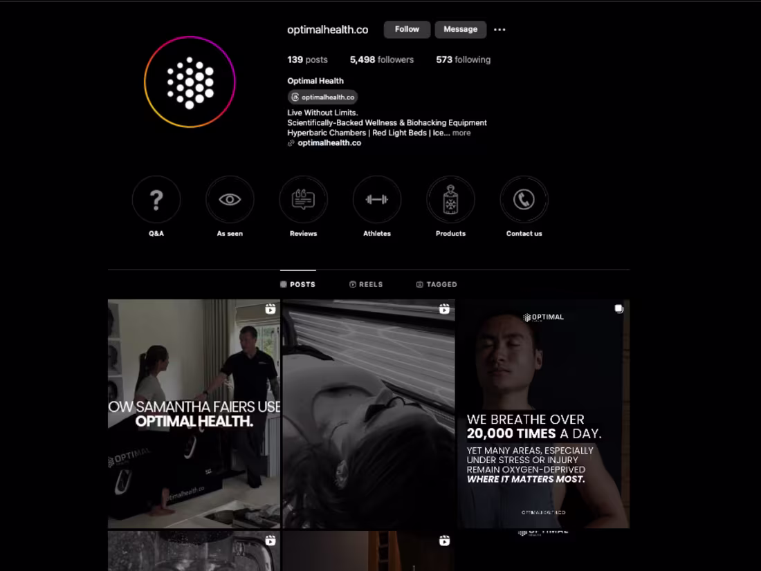 Cover image for Luxury Wellness Social Media Management